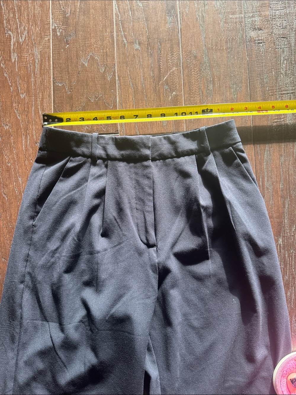 Abercrombie & Fitch Wide-Leg Trousers in Charcoal Gray - Picture 5 of 7